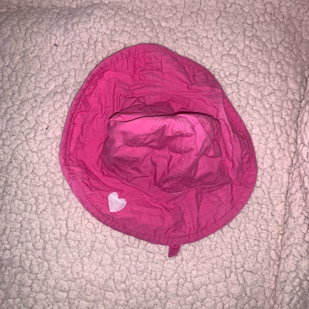 Pink sun hat